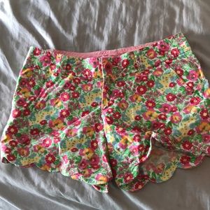 Lilly Pulitzer Scalloped Shorts